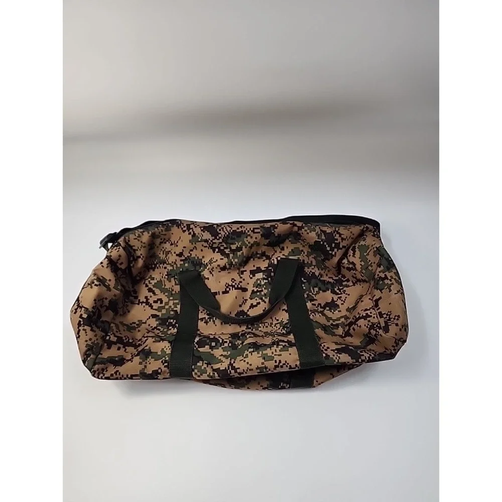 MARPAT Digital Camo Duffel Bag Tactical Military Style Woodland Travel Gym Bag